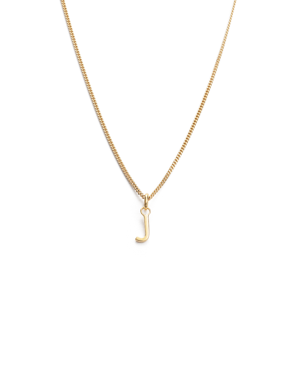OUTLINE INITIAL NECKLACE A-Z (18K GOLD VERMEIL) IMAGE 15