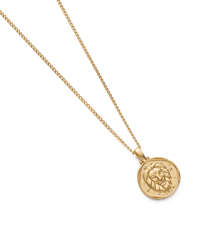 LEO ZODIAC NECKLACE (18K GOLD VERMEIL)