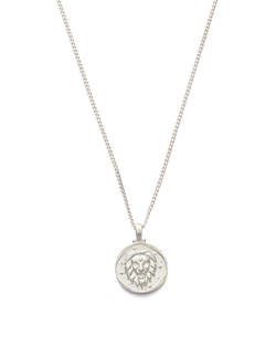 LEO ZODIAC NECKLACE (STERLING SILVER) IMAGE 1