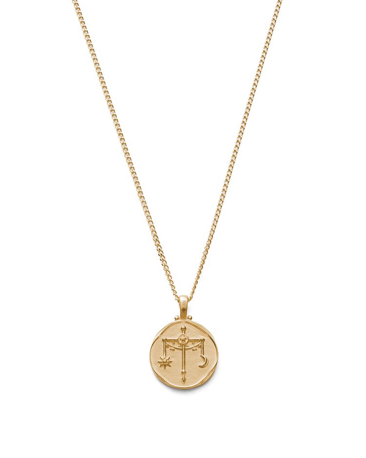 Zodiac Necklace (18K Gold Vermeil) IMAGE 8