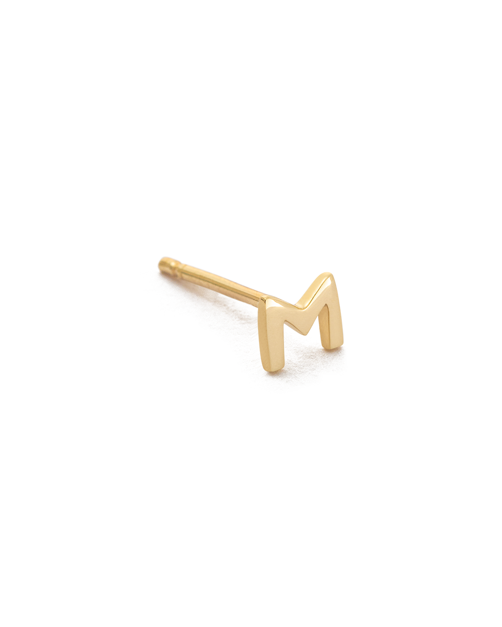 INITIAL EARRINGS (9K GOLD) IMAGE 43