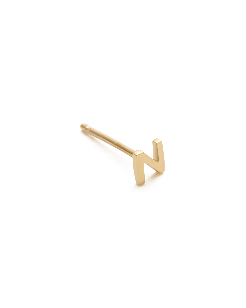 INITIAL EARRINGS (9K GOLD) IMAGE 44