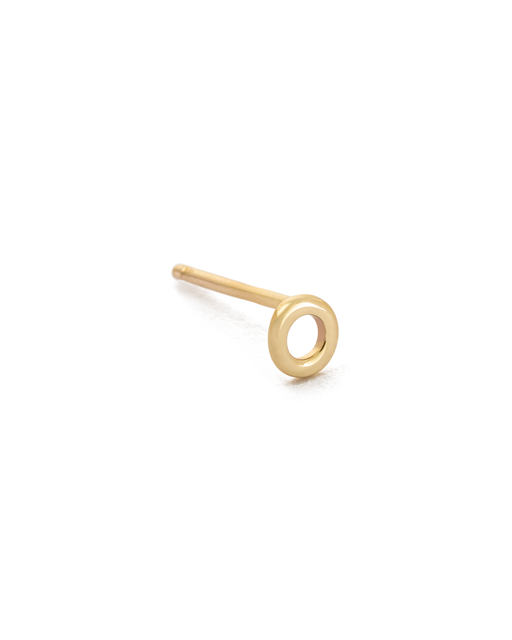 INITIAL EARRINGS (9K GOLD) IMAGE 45