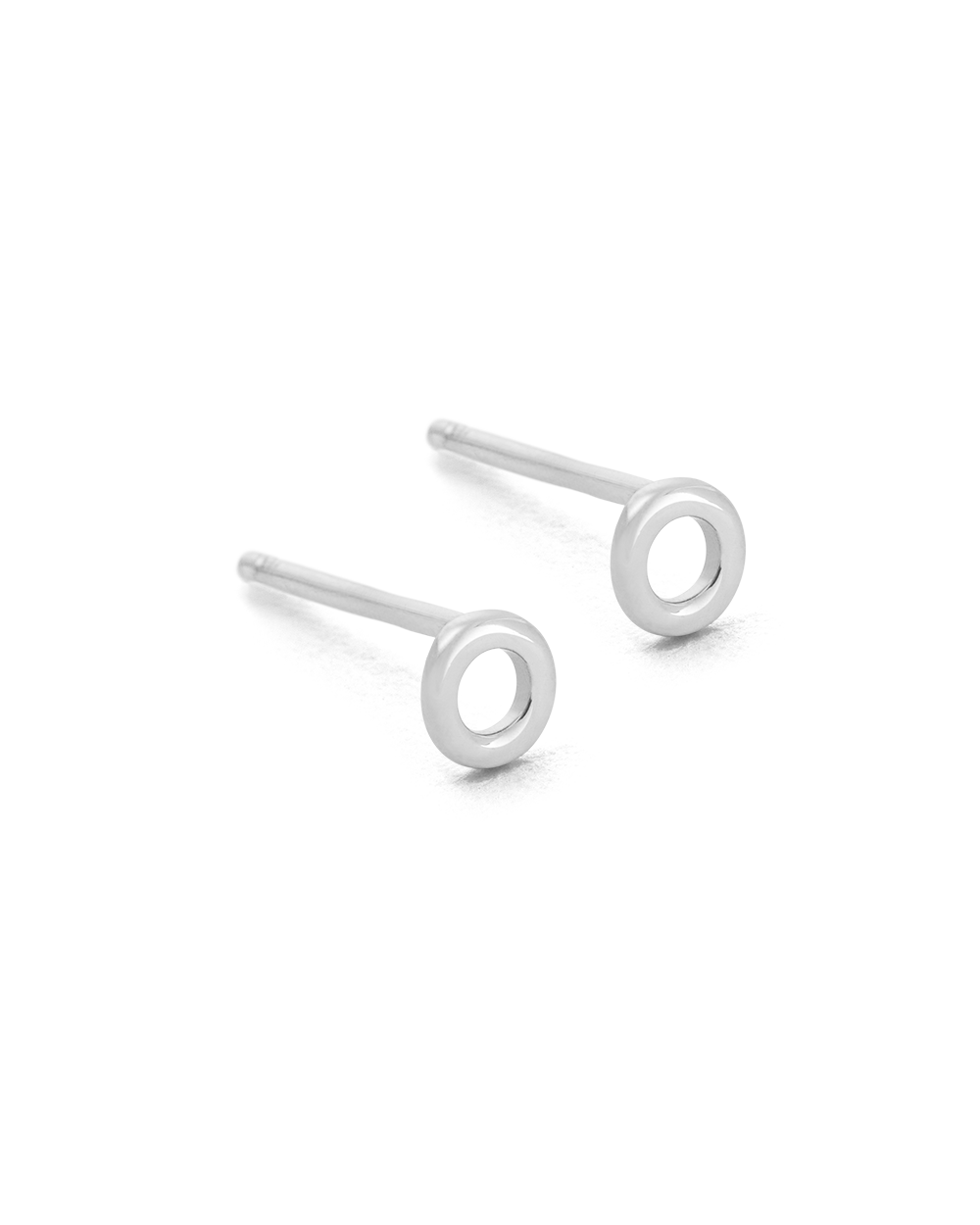 INITIAL EARRINGS (STERLING SILVER) IMAGE 19