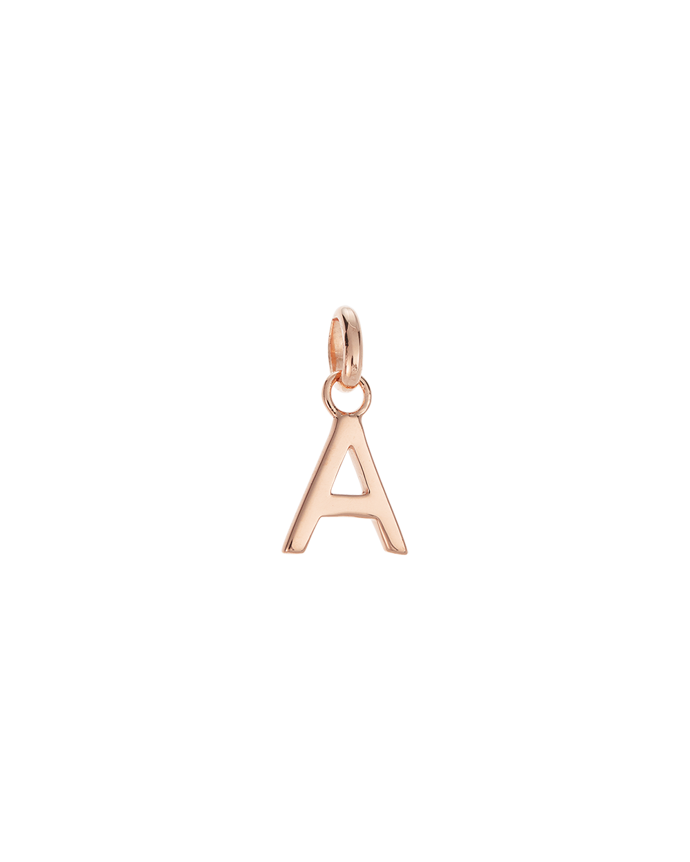 OUTLINE INITIAL A-Z (18K ROSE GOLD VERMEIL) IMAGE 1
