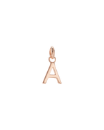 OUTLINE INITIAL A-Z (18K ROSE GOLD VERMEIL) IMAGE 1