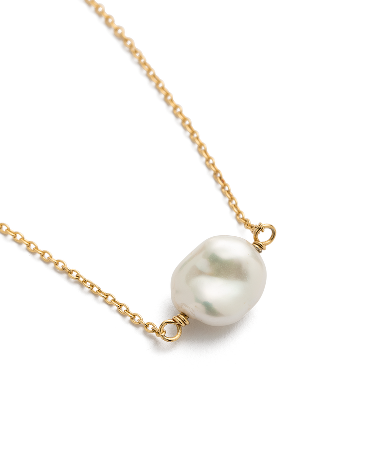 PEARL BRACELET (18K GOLD PLATED)