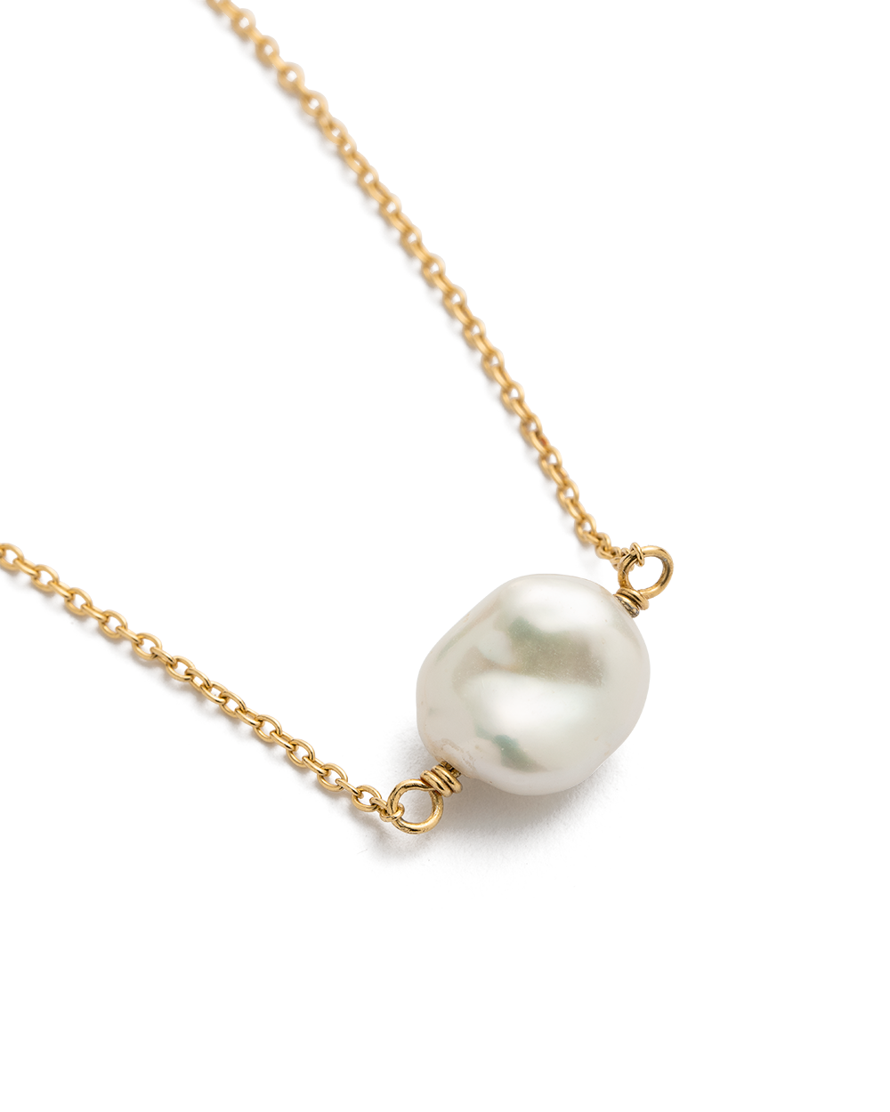 PEARL BRACELET (18K GOLD PLATED) IMAGE 4