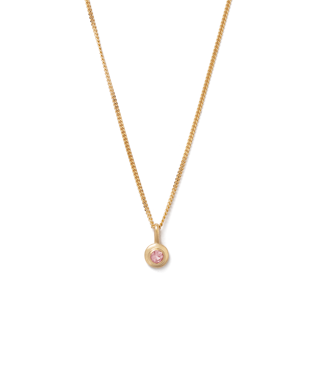 BIRTHSTONE NECKLACE (18K GOLD VERMEIL) OCTOBER