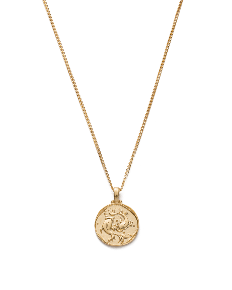 Zodiac Necklace (18K Gold Vermeil) IMAGE 10