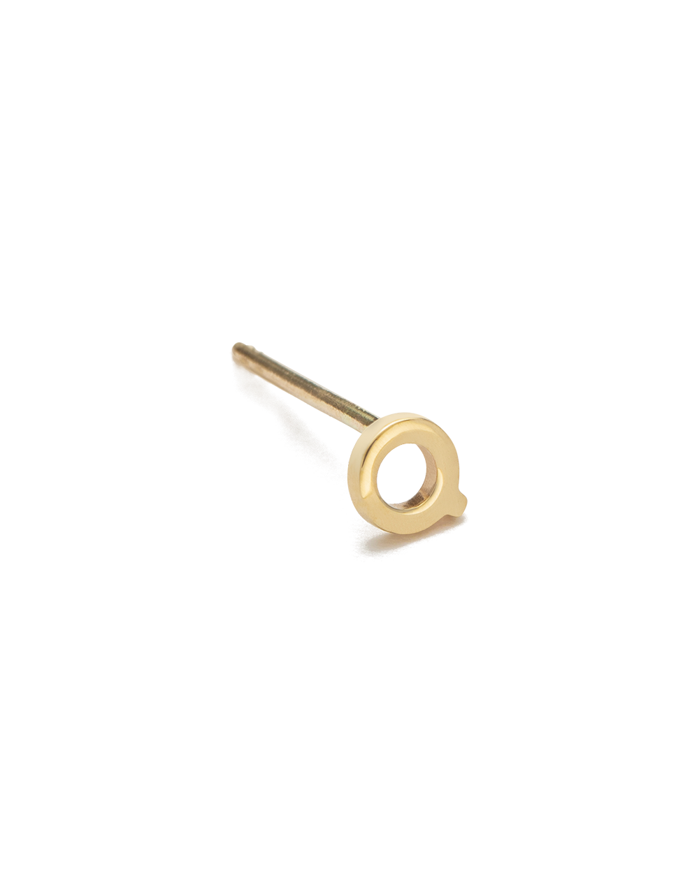 INITIAL EARRINGS (9K GOLD) IMAGE 47