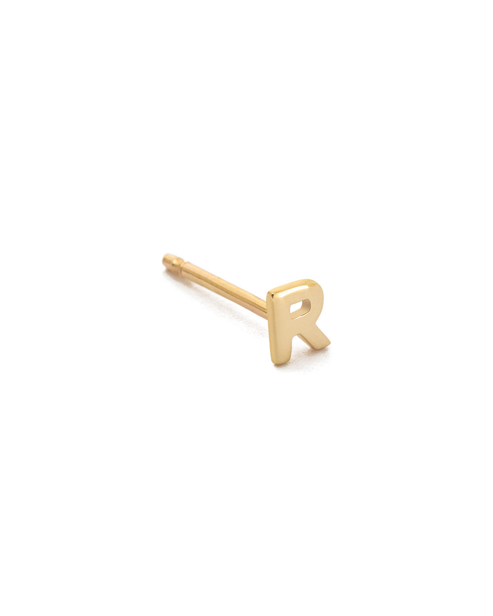 INITIAL EARRINGS (9K GOLD) IMAGE 48