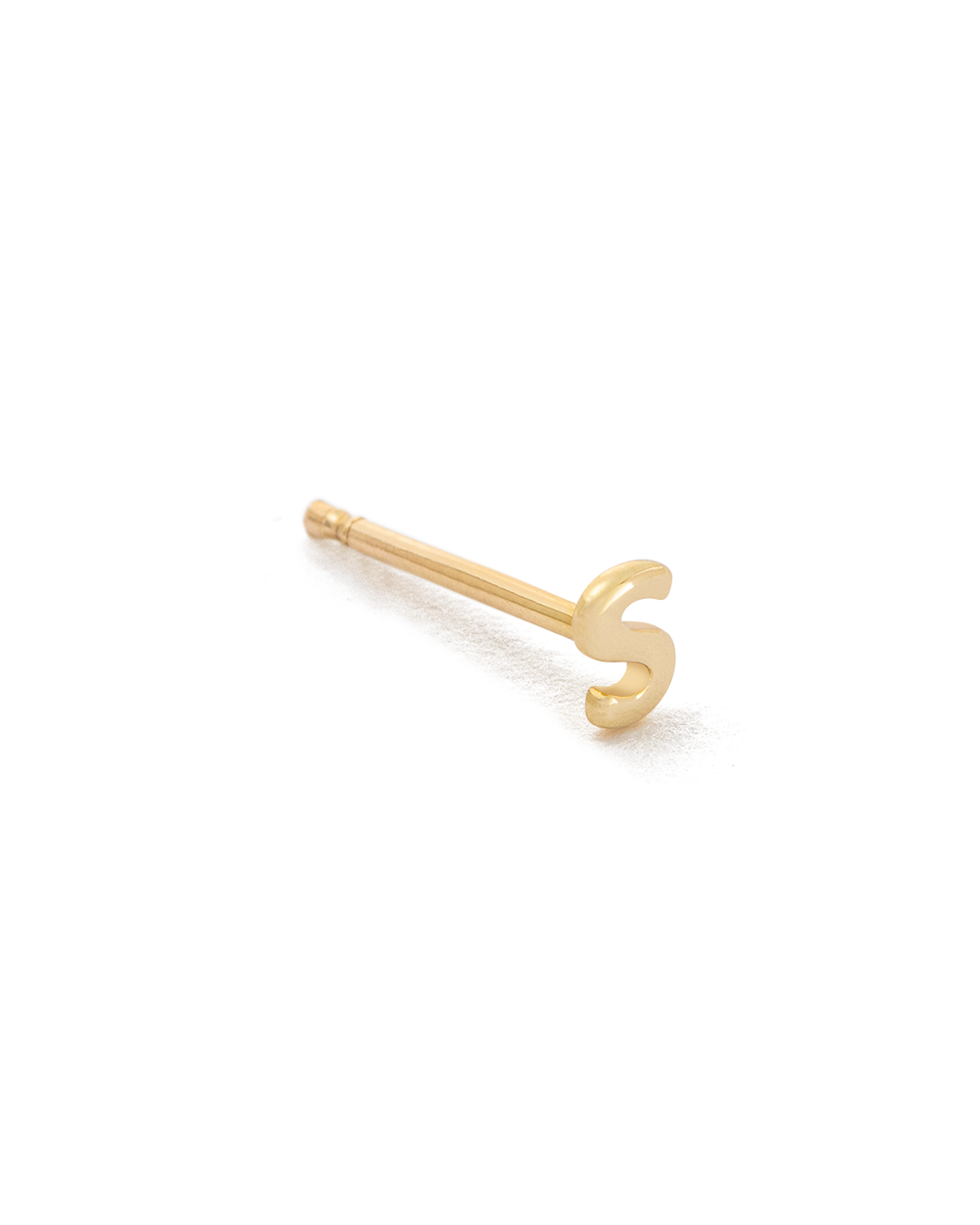 INITIAL EARRINGS (9K GOLD) IMAGE 49
