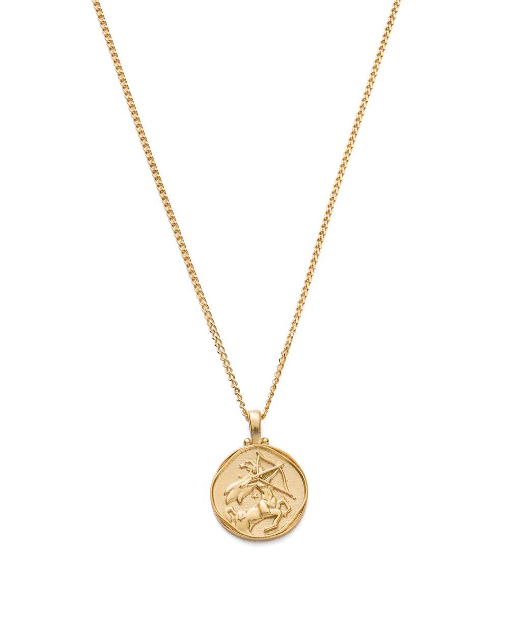 Zodiac Necklace (18K Gold Vermeil) IMAGE 9