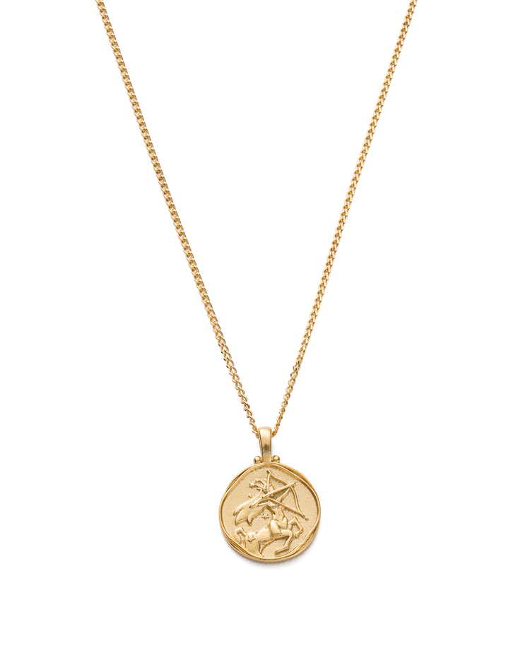 Zodiac Necklace (18K Gold Vermeil) IMAGE 9