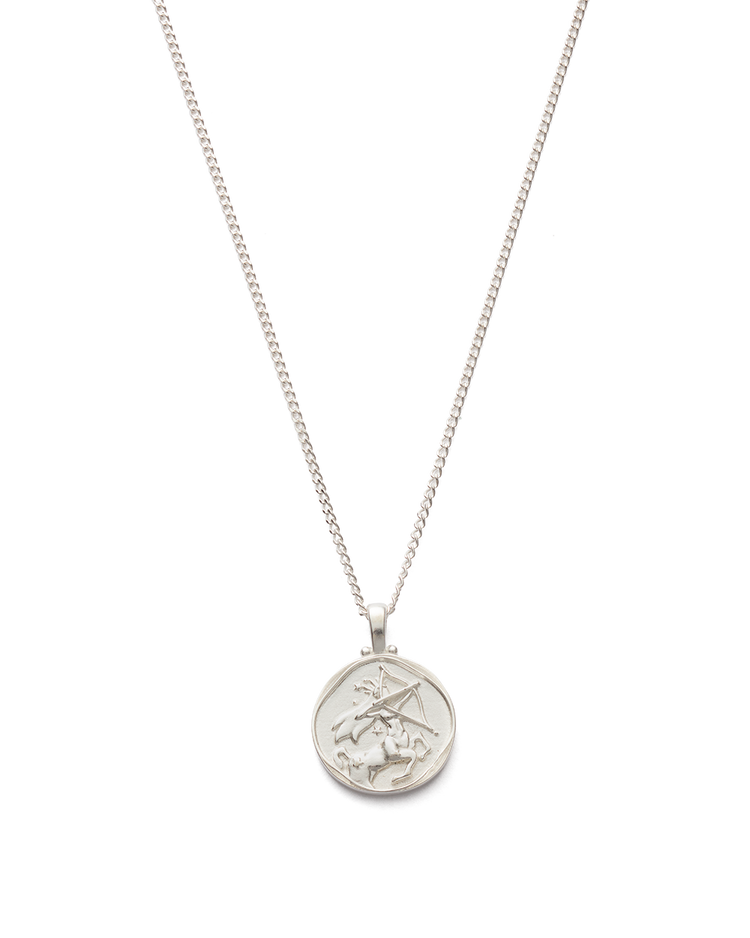 SAGITTARIUS ZODIAC NECKLACE (STERLING SILVER)