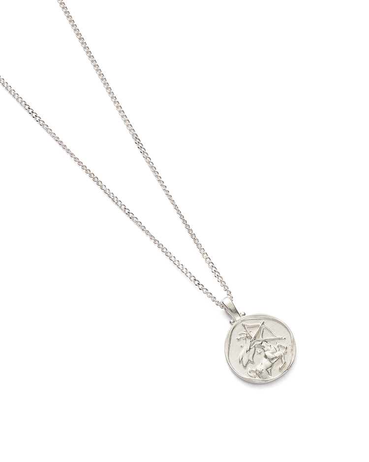 SAGITTARIUS ZODIAC NECKLACE (STERLING SILVER)