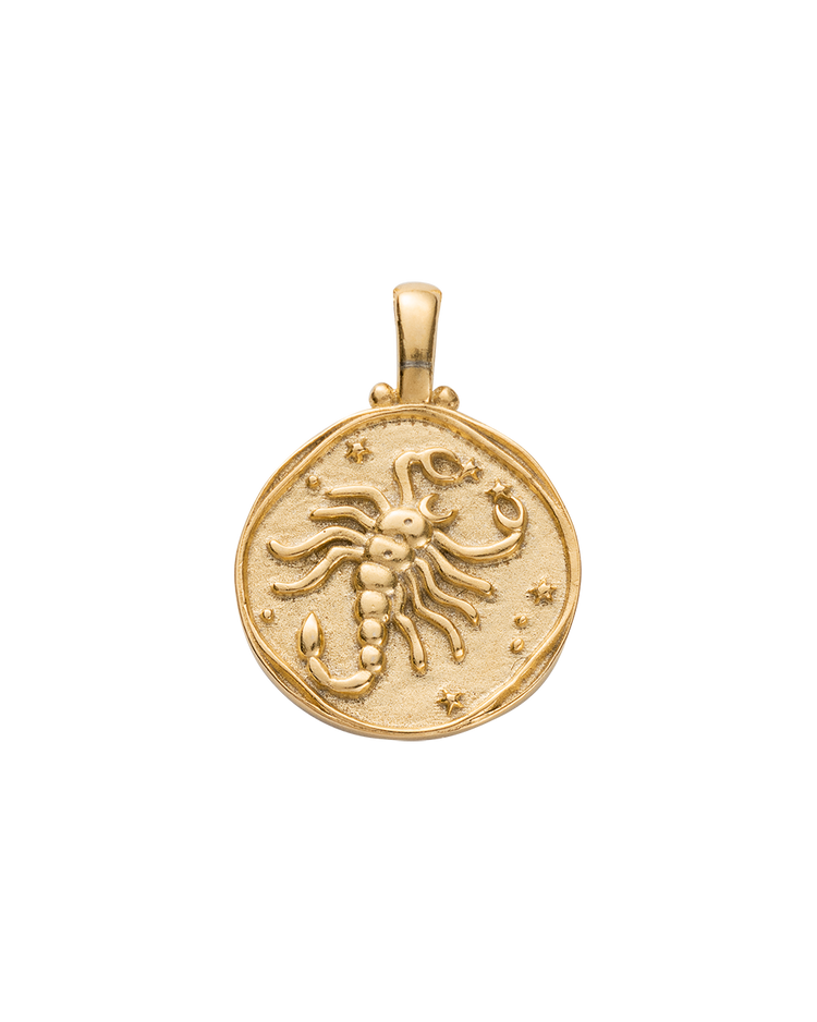 SCORPIO ZODIAC (18K GOLD VERMEIL) IMAGE 1
