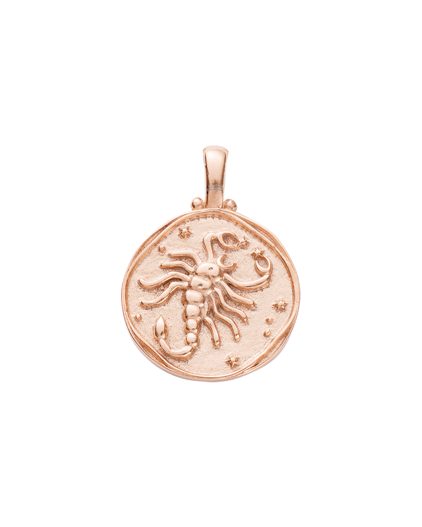 SCORPIO ZODIAC (18K ROSE GOLD VERMEIL) IMAGE 1