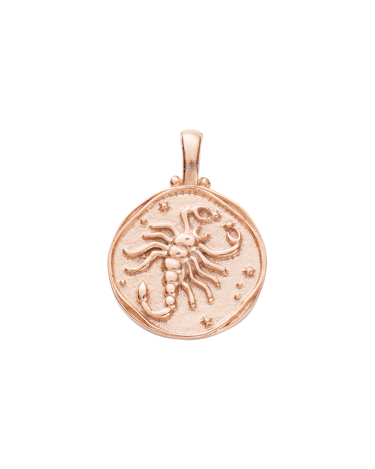 SCORPIO ZODIAC (18K ROSE GOLD VERMEIL) IMAGE 1