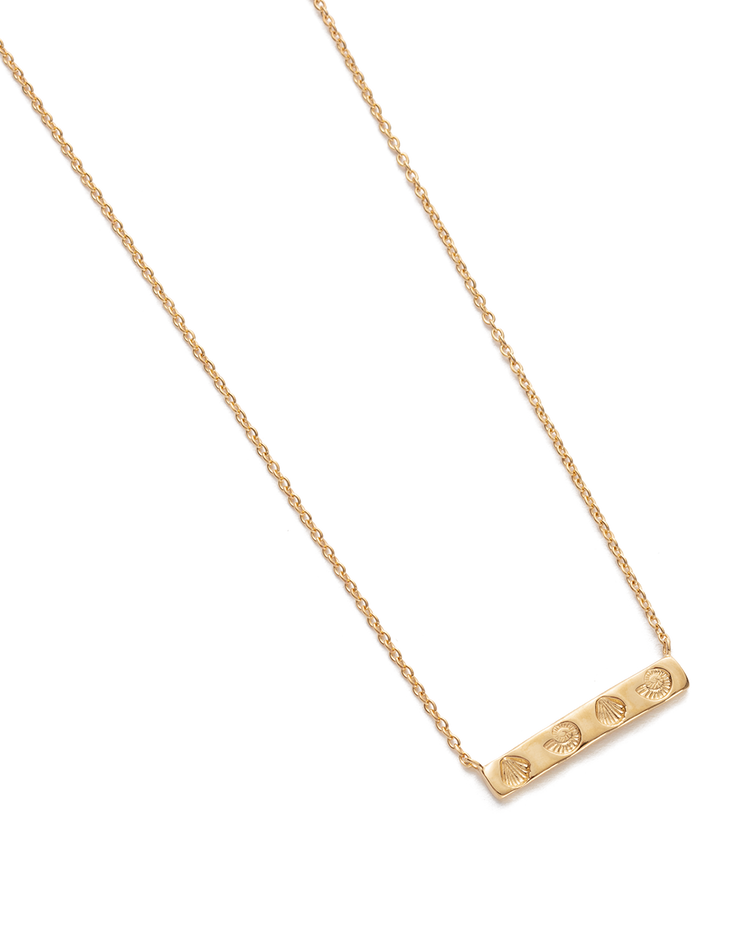 SEASIDE NECKLACE (18K GOLD PLATED)