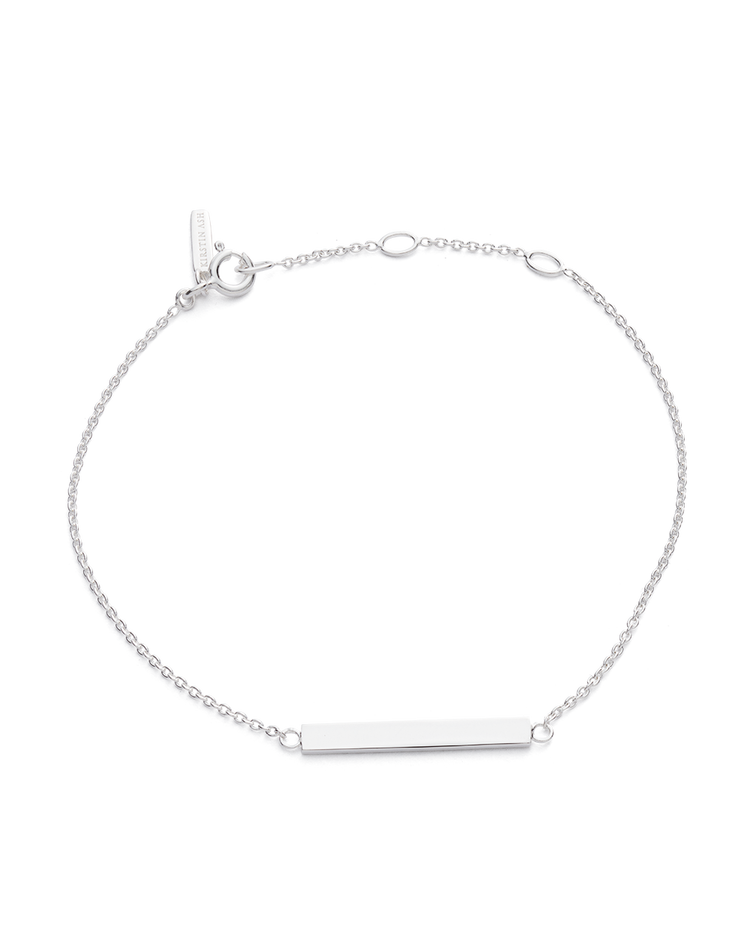 SENTIMENT BAR BRACELET (STERLING SILVER)