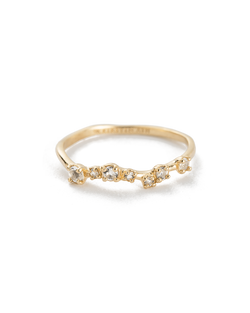 SHIMMER TOPAZ RING (9K GOLD) IMAGE 1