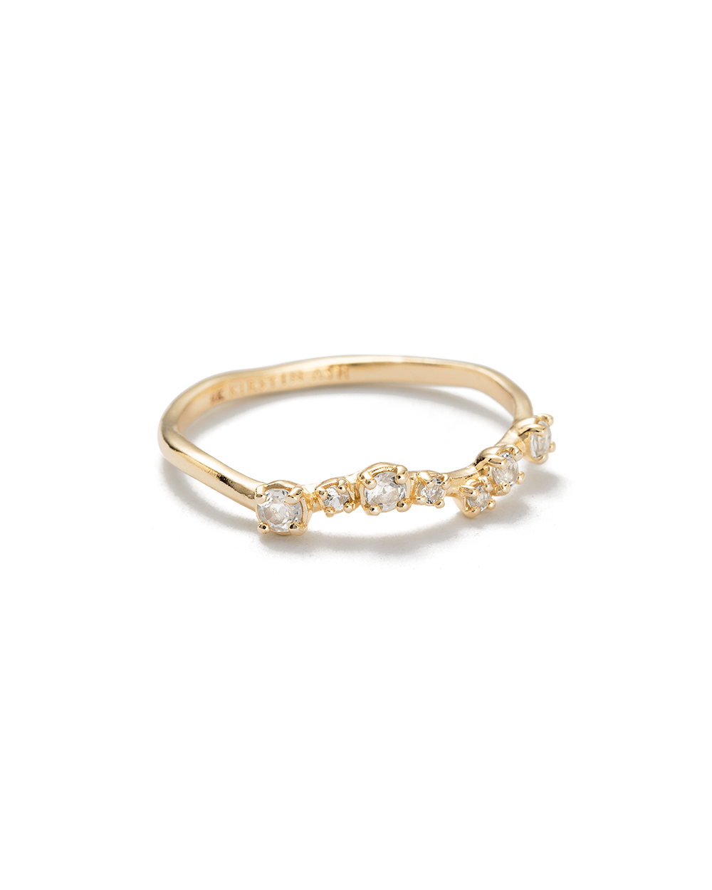 SHIMMER TOPAZ RING (9K GOLD) IMAGE 4
