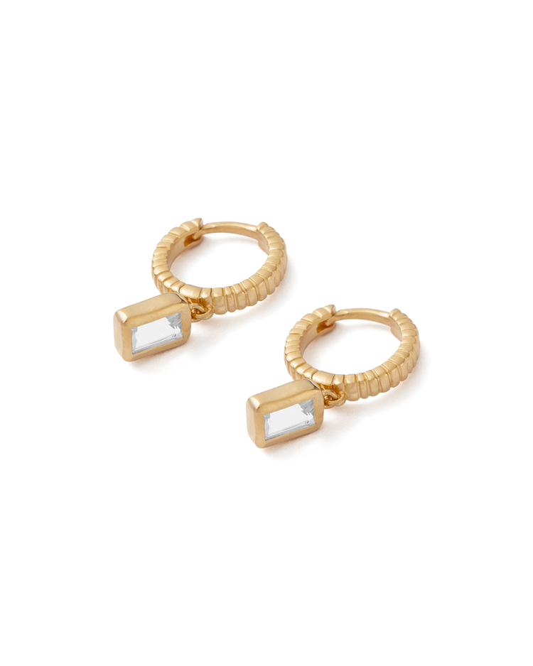 SIERRA HOOPS (18K GOLD PLATED)
