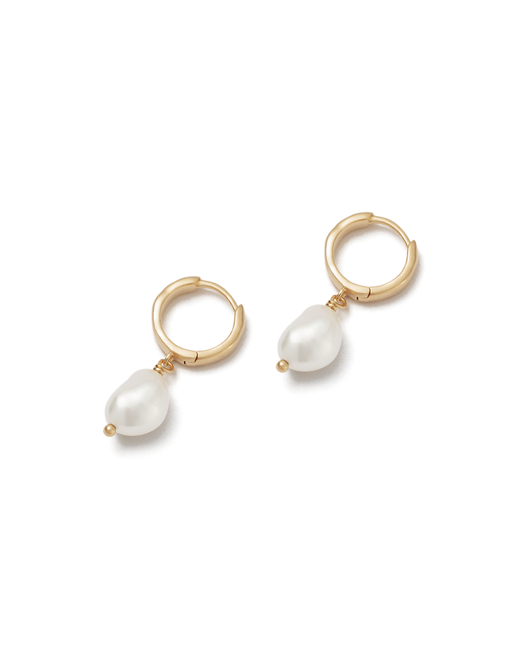 SOLSTICE HOOPS (18K GOLD PLATED)