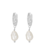 SOLSTICE HOOPS (STERLING SILVER) IMAGE 1