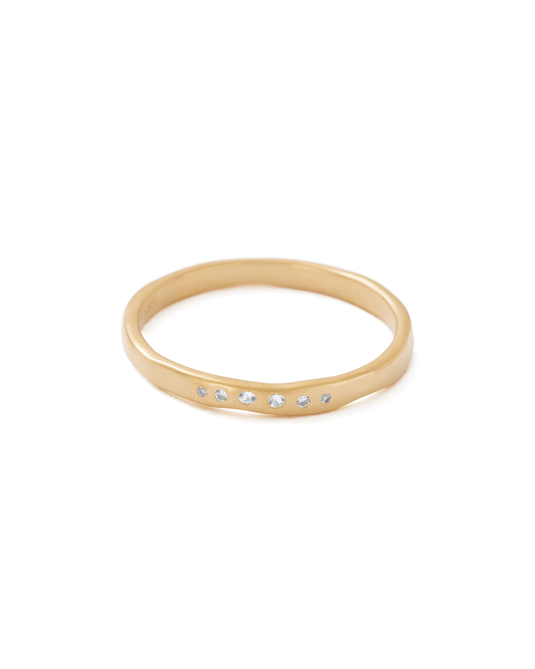 SUN LINES RING (18K GOLD VERMEIL) IMAGE 1