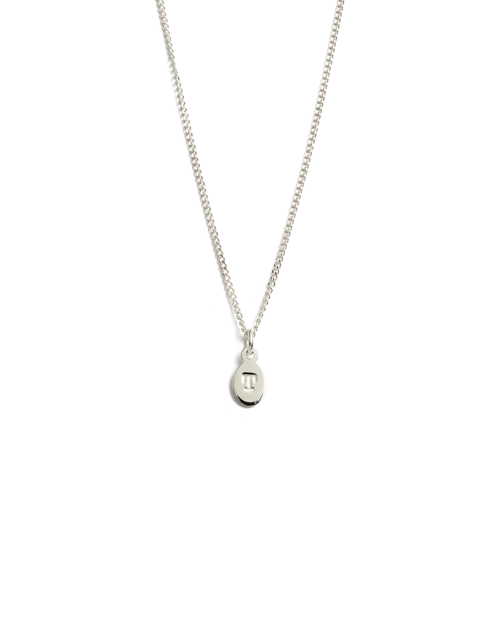 INITIAL NECKLACE A-Z (STERLING SILVER) IMAGE 25