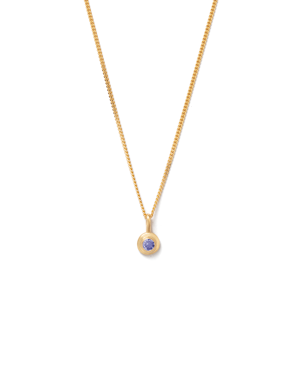 BIRTHSTONE NECKLACE (18K GOLD VERMEIL) DECEMBER