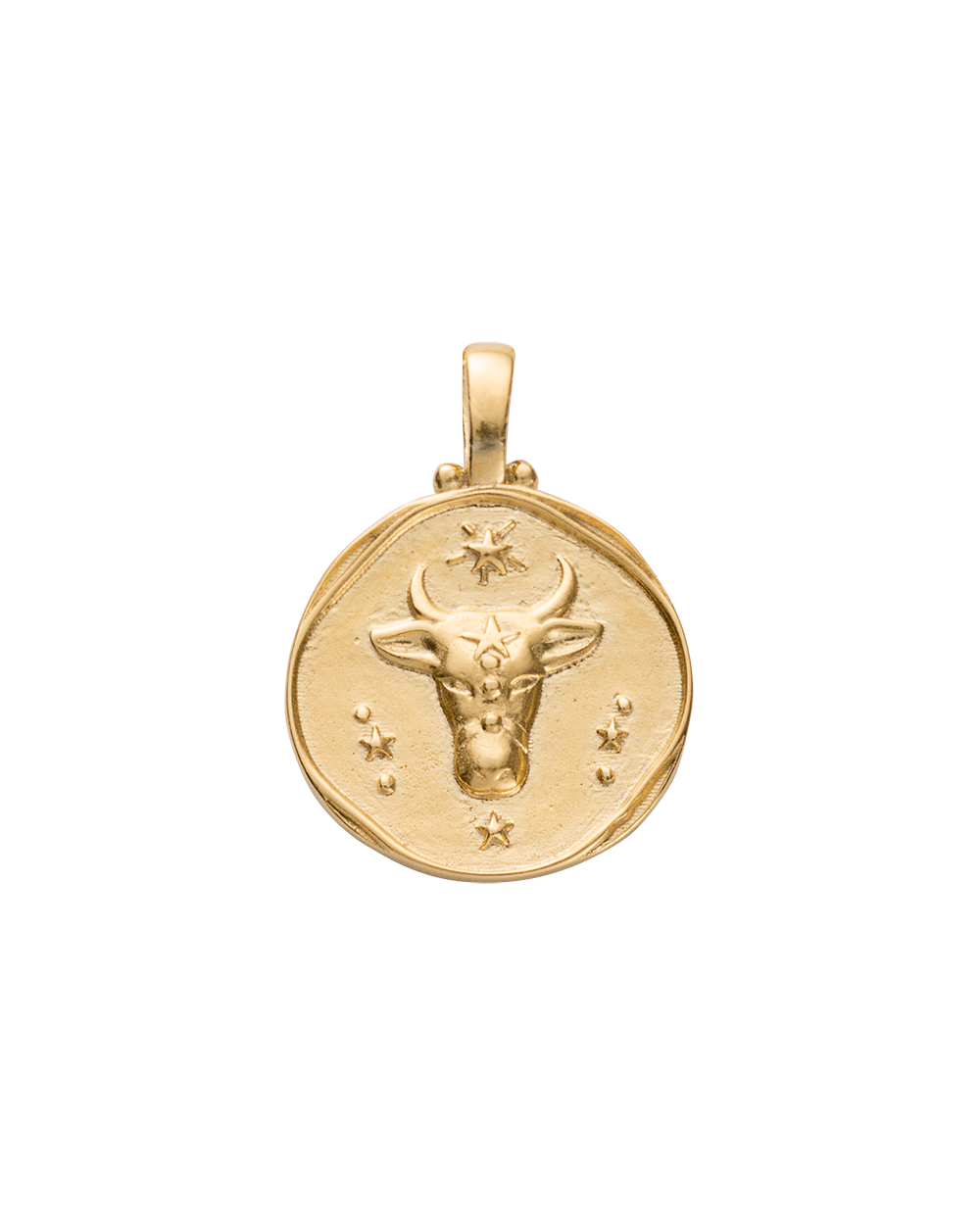TAURUS ZODIAC (18K GOLD VERMEIL) IMAGE 1
