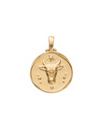 TAURUS ZODIAC (18K GOLD VERMEIL) IMAGE 1