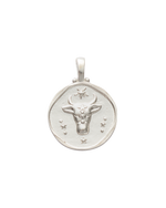 TAURUS ZODIAC (STERLING SILVER) IMAGE 1