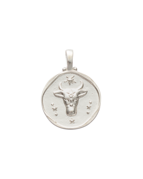 TAURUS ZODIAC (STERLING SILVER) IMAGE 1