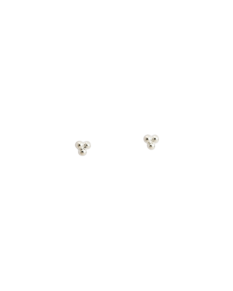 THREE DOT STUDS (STERLING SILVER)