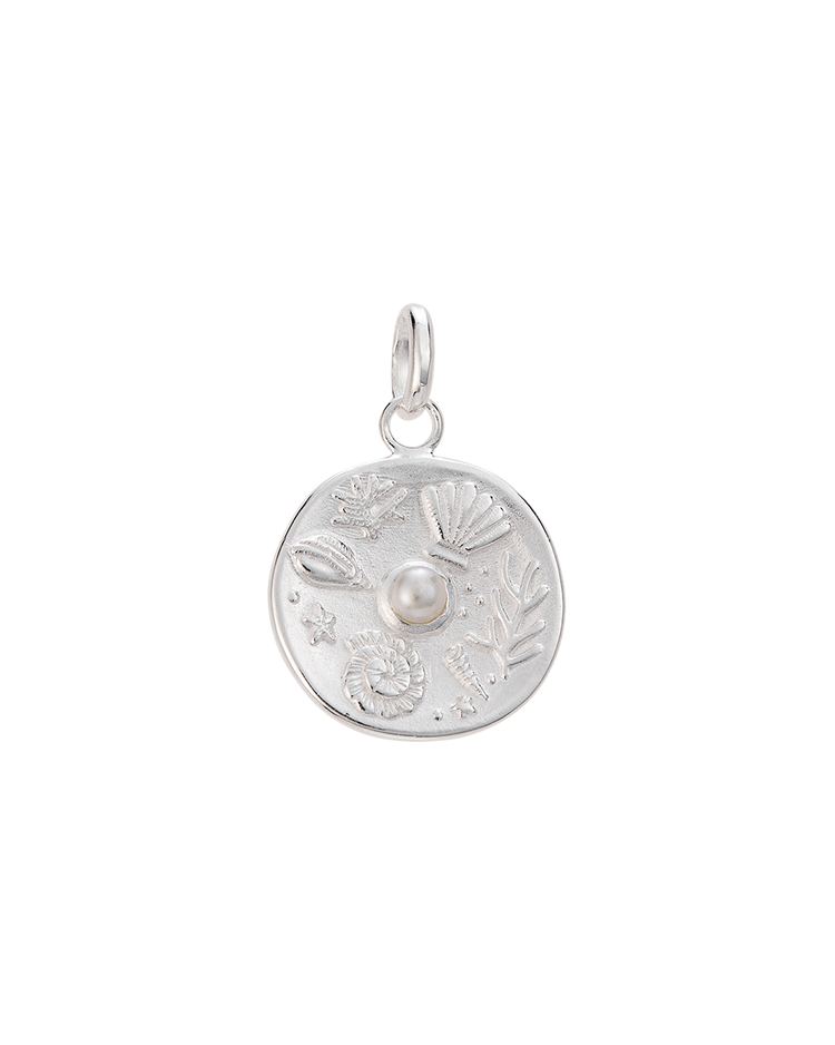 TINY BY THE SEA COIN (STERLING SILVER)
