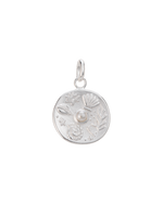 TINY BY THE SEA COIN (STERLING SILVER) IMAGE 1