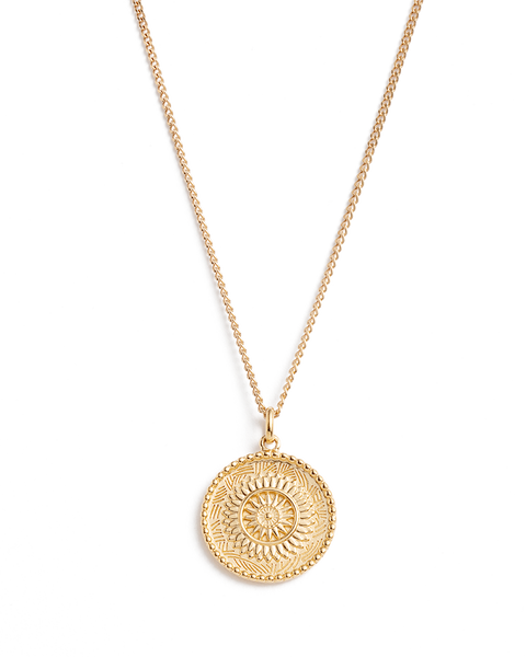 Traveller Coin Necklace | 18K Gold Vermeil | Kirstin Ash US