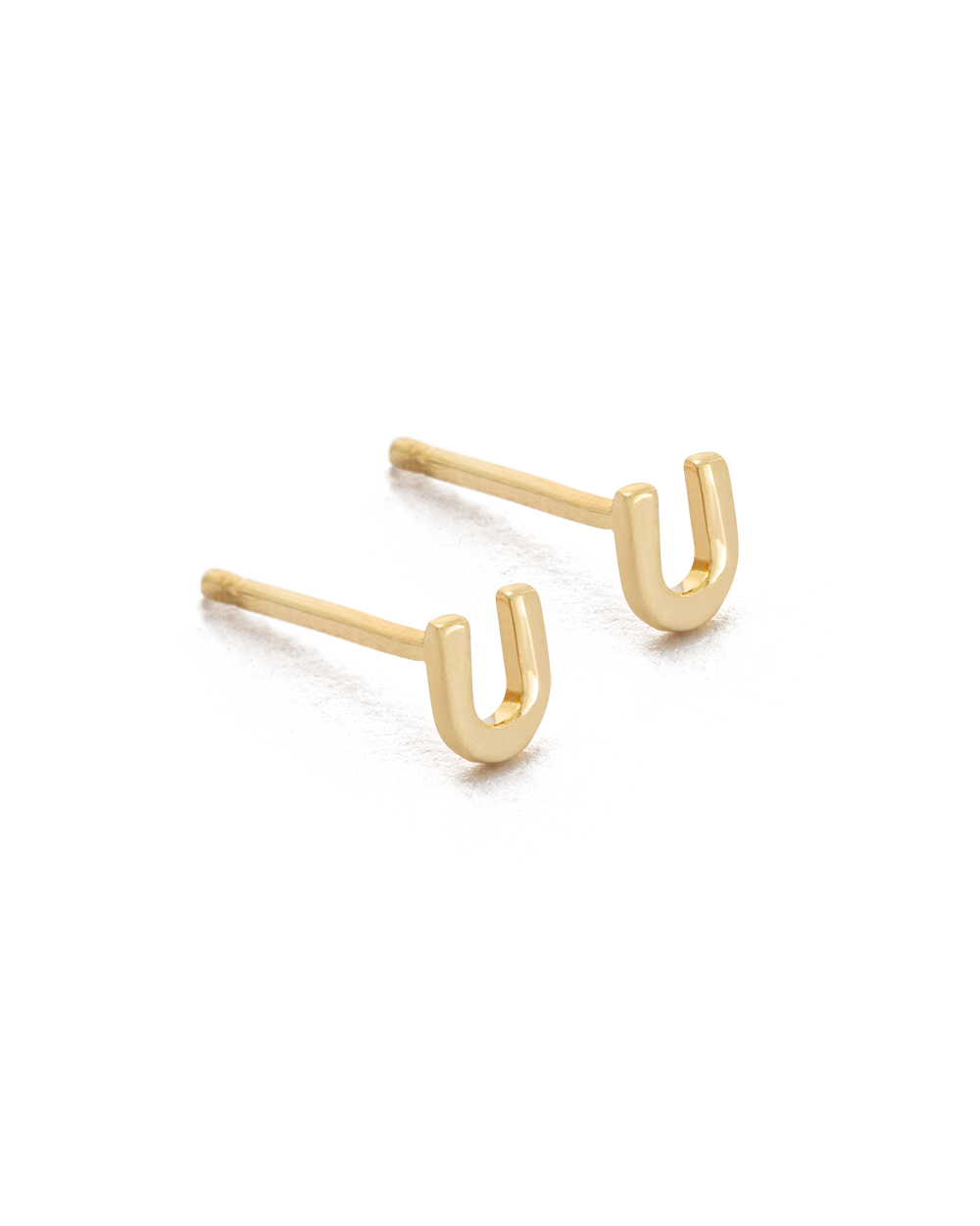 INITIAL EARRINGS (9K GOLD) IMAGE 25