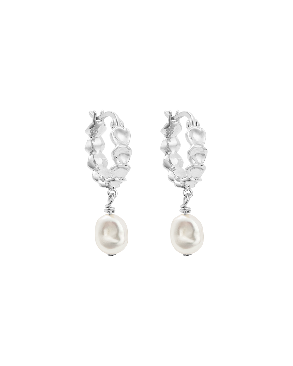 VACATION HOOPS (STERLING SILVER) IMAGE 1