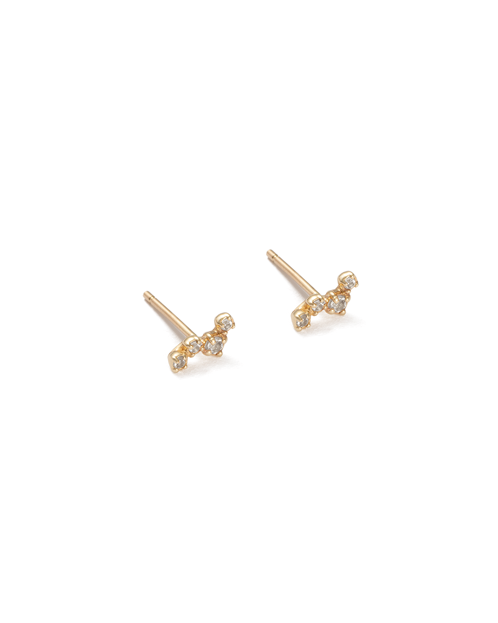 VALENCIA TOPAZ STUDS (9K GOLD) IMAGE 4