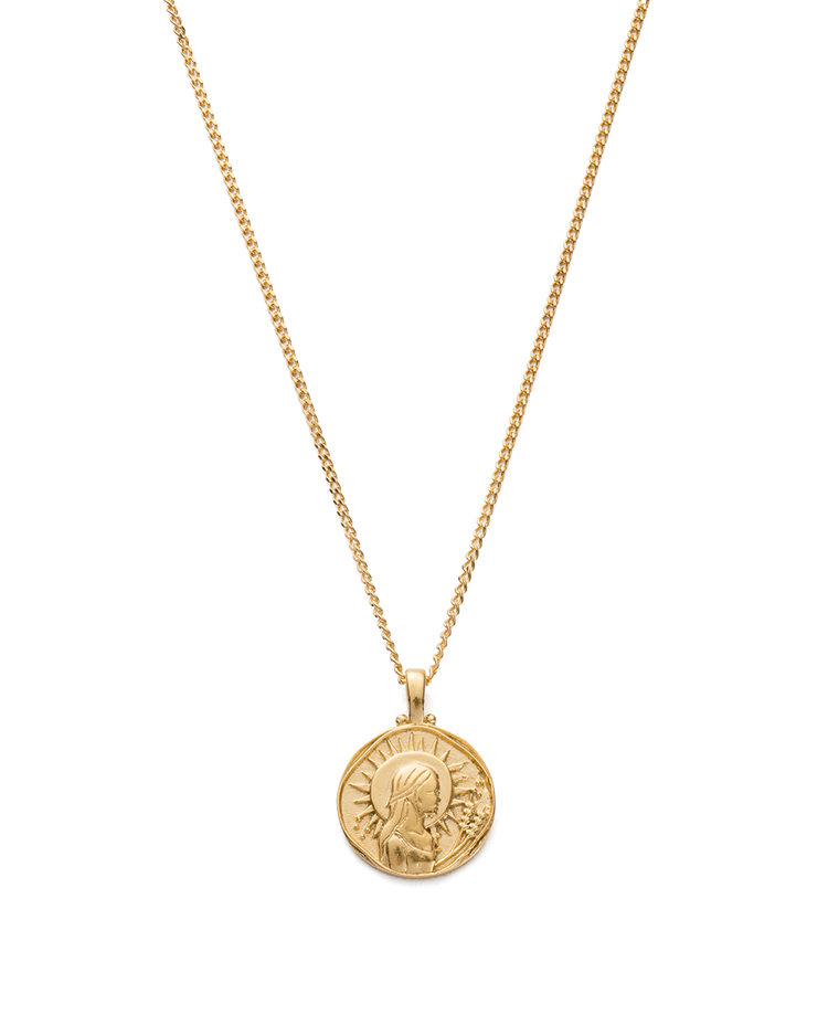 VIRGO ZODIAC NECKLACE (18K GOLD VERMEIL)