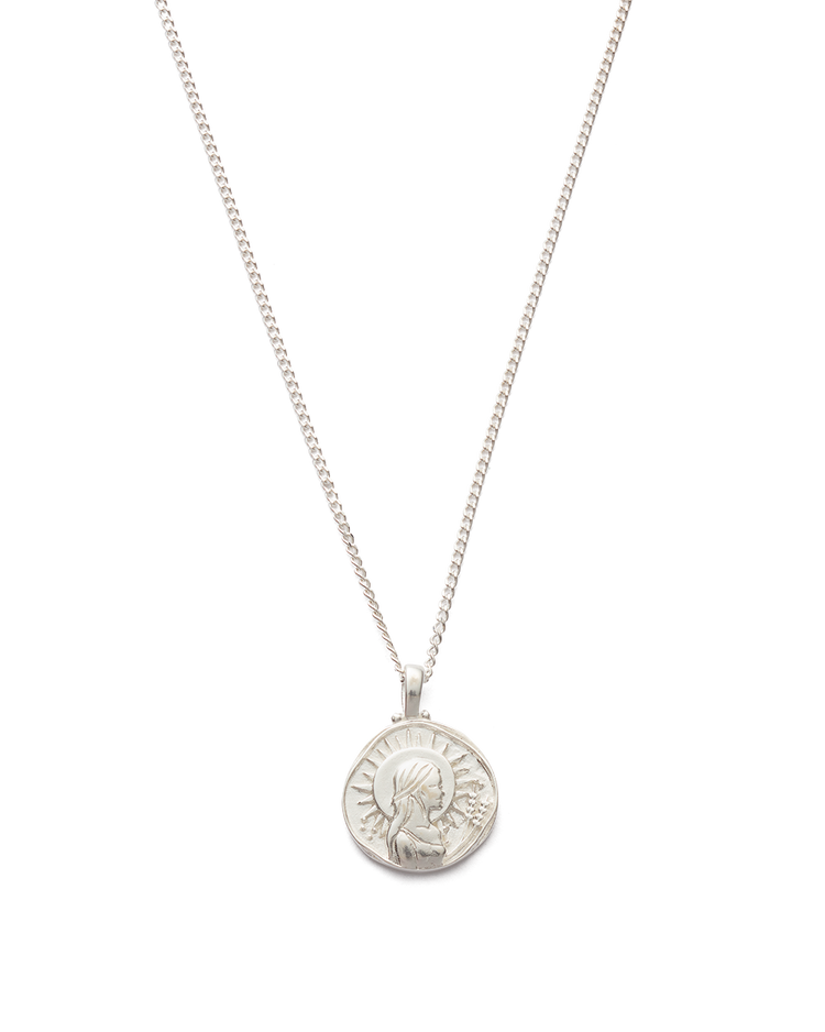 VIRGO ZODIAC NECKLACE (STERLING SILVER) IMAGE 1