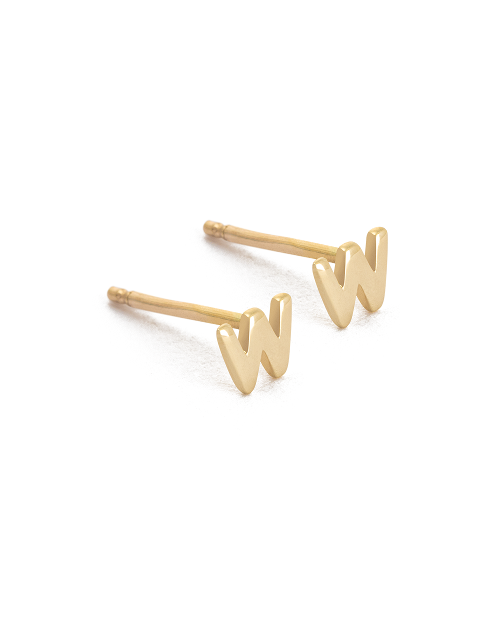INITIAL EARRINGS (9K GOLD) IMAGE 27