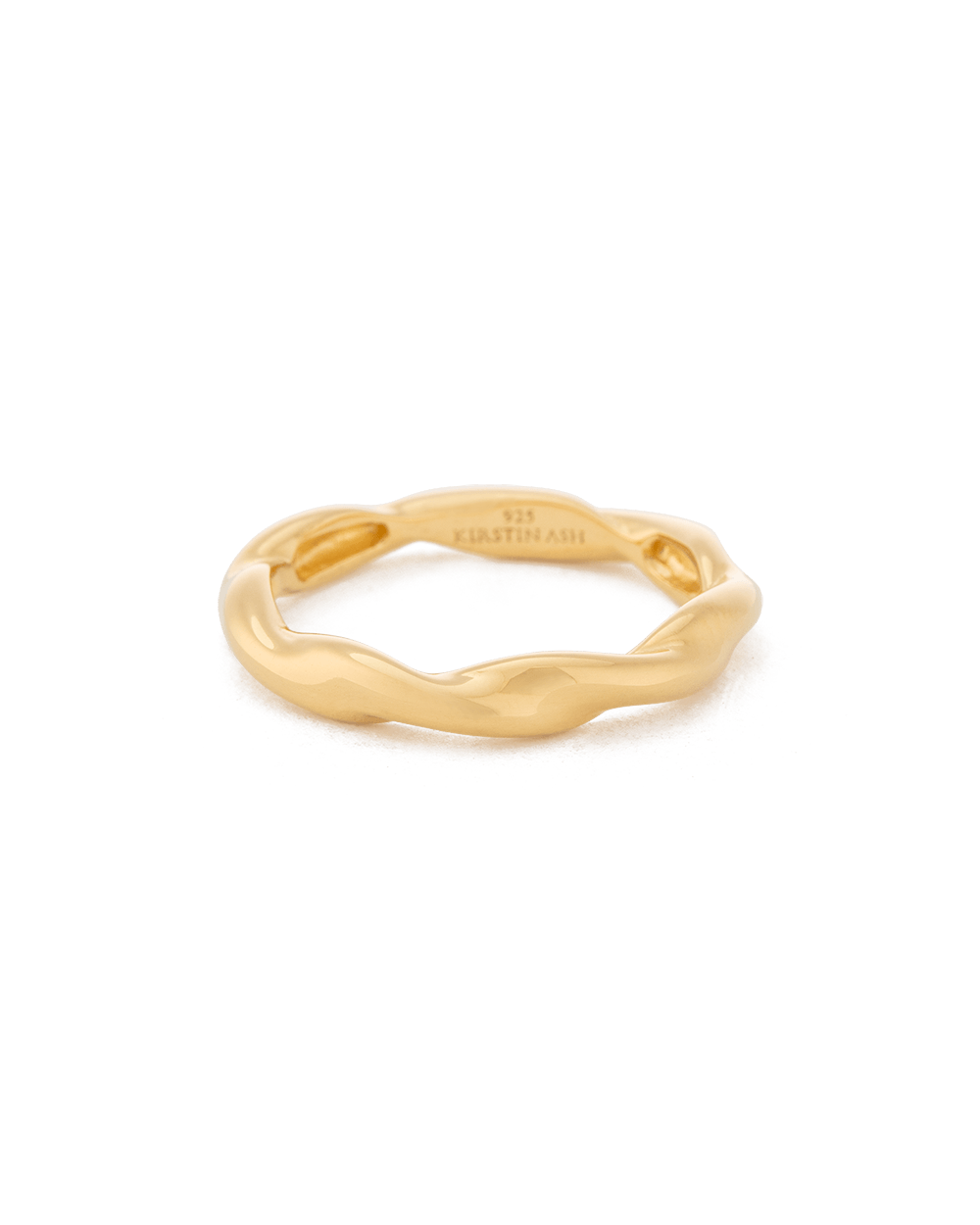 WAVE RING (18K GOLD VERMEIL) IMAGE 1