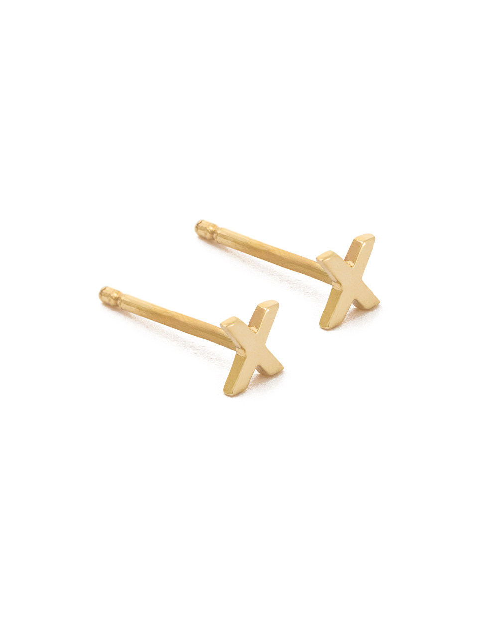 INITIAL EARRINGS (9K GOLD) IMAGE 28